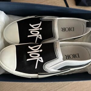 Dior Black and White Sneakers